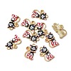 Alloy Enamel Pendants FIND-TAC0009-16LG-01-1