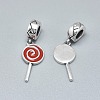 Antique Silver Plated 925 Sterling Silver European Dangle Charms STER-L060-41A-AS-2