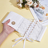 1Pc Retro Sexy Cloth Lace Elastic Waist Belts for Dress AJEW-HY0003-49B-3
