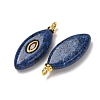 Dyed Natural Lapis Lazuli Pendants GG-CBAA798-04G-03-3