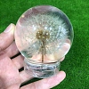 Glass Dandelion Crystal Ball PW-WG71865-01-3