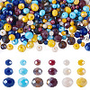 120G 3 Styles Glass Beads Strands EGLA-TA0013-72-1