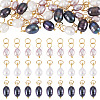30Pcs 3 Styles Natural Freshwater Pearl Pendants PALLOY-TAC0306-1