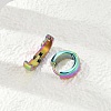 304 Stainless Steel Polishing effect Hoop Earrings EJEW-M001-29C-A-3