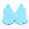 Teardrop with Lady Silicone Pendant Molds DIY-WH0175-58-2