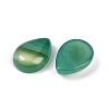 Natural Green Onyx Agate(Dyed & Heated) Cabochons G-H094-01A-04-2