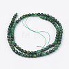 Natural African Jade Beads Strands G-F560-4mm-B01-2