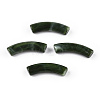 Opaque Two Tone Color Acrylic Beads MACR-ZX023-02B-1
