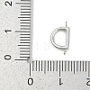 304 Stainless Steel Letter Connector Charms LS-STAS-M108-01P-04-3
