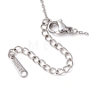 12Pcs 12 Styles Natural Gemstone & Constellation Pendant Necklaces NJEW-JN05084-6