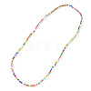 Bohemian Style Handmade Seed Beaded Necklaces for Women ZW5602-6-1