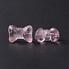 Transparent Spray Painted Glass Beads GLAA-I050-11D-4
