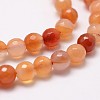 Natural Red Agate Beads Strands X-G-D840-34-4mm-3
