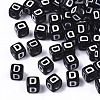 Opaque Acrylic Beads SACR-N002-01D-1