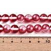 Baking Paint Transparent Glass Beads X1-DGLA-N011-10mm-06-4