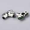 Handmade Porcelain Ceramic Beads PORC-Q005-01B-2