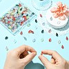 200Pcs Handmade Lampwork Pendants LAMP-CJ0002-88-4