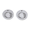 Non-Tarnish 304 Stainless Steel Charms STAS-T059-26P-O-2