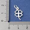 S925 Sterling Silver Pendant STER-H115-08B-S-3