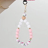 1Pc Silicone & Wood Pendant Decorations HJEW-BM0001-61E-6