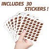 Self-Adhesive Paper Decorative Stickers DIY-WH0566-001-3