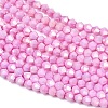 Electroplate Bicone Glass Beads Strands GL-T021-2.5x3mm-16-22-3