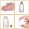 Glass Jar Bead Containers X-CON-Q009-4