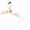 Polymer Clay Heishi Beaded Mobile Straps HJEW-JM00429-4