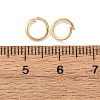 Brass Open Jump Rings KK-G604-08G-27-4