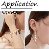 150 Pieces Random Rose Acrylic Beads Bear Pastel Spacer Beads Butterfly Loose Beads for Jewelry Keychain Phone Lanyard Making JX543C-7