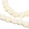 Synthetic Coral Dyed Carved Beads BSHE-H114-02B-2