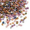 Metallic Colours Glass Seed Beads EGLA-K064-05-1