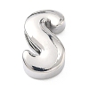 Brass Initial Beads KK-B167-27P-01S-1