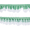 5Yards Polyester Tartan Printed Ribbon OCOR-GF0006-10C-7