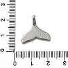 304 Stainless Steel Pendants STAS-C119-21P-3