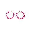 Porcelain Hoop Earrings FS-WG8AF2D-04-2