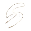 304 Stainless Steel Curb Chain for Eyeglasses AJEW-EH00411-01-1