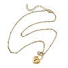 2Pcs 2 Styles 304 Stainless Steel Pendant Satellite Chain Necklaces NJEW-JN06495-01-4
