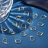 50Pcs 304 Stainless Steel Leverback Earring Findings STAS-BBC0001-44G-4