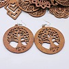 Alloy Wood Dangle Earrings FS-WG0BF85-07-1
