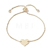 Adjustable Brass Slider Bracelets BJEW-JB10949-1