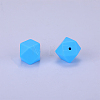 Hexagonal Silicone Beads SI-JX0020A-14-1