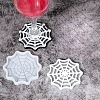 DIY Halloween Spider Web Cup Mat Silicone Molds DIY-E055-18-7