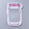 Reusable Mason Jar Shape Zipper Sealed Bags OPP-Z001-02-B-2