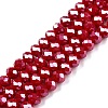 Electroplate Glass Beads Strands LS-EGLA-A044-P6mm-A15-1