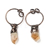Natural Citrine Big Pendants G-H332-06R-03-1