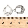 304 Stainless Steel Charms STAS-J042-05P-3