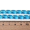 Transparent Glass Beads Strands GLAA-T028-14T-A02-4