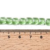 Transparent Glass Beads Strands GLAA-L050-A15-4