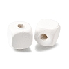 Spray Painted Wooden Beads WOOD-P021-01C-30-2